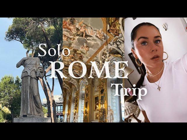 Alone in Rome...... a solo female travel vlog