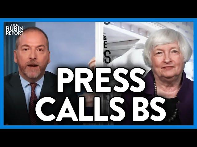 Watch NBC Host's Face as Janet Yellen Changes the Definition of Recession | DM CLIPS | Rubin Report