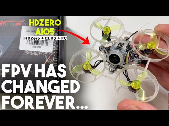 THIS WILL CHANGE FPV FOREVER!!! HDZERO AIO5