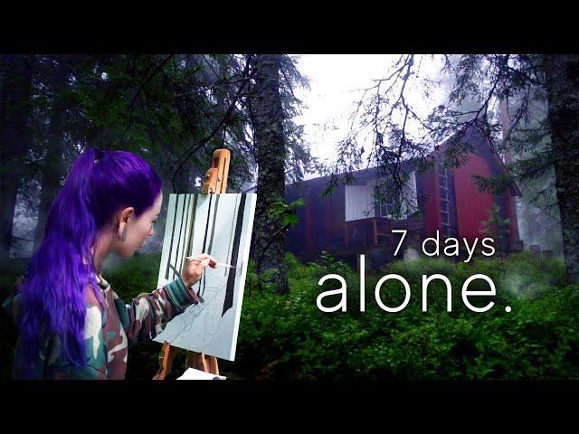 I Spent 7 Days in the Forest to Improve my Painting Skills