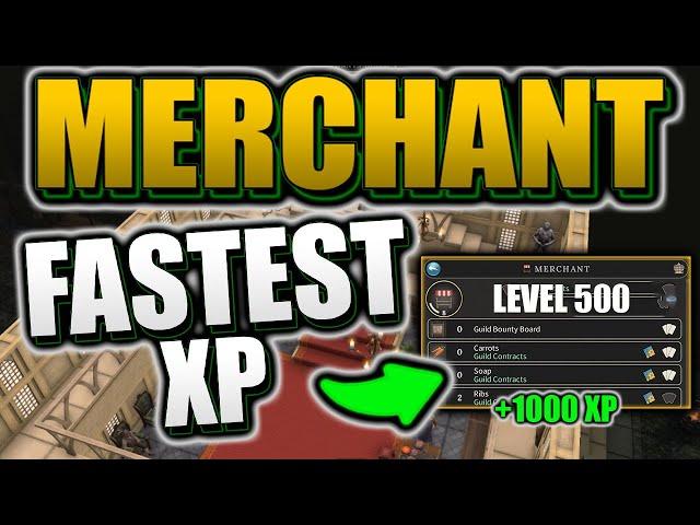 FASTEST MERCHANT XP - Brighter Shores MERCHANT GUIDE! Merchant Profession Fast XP!