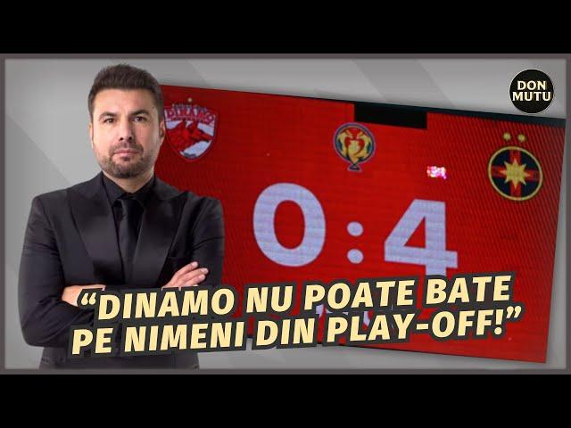 Adrian Mutu, ANALIZA DURA a lui Dinamo, dupa 0-6 cu FCSB in 2 meciuri! Ce spune de Politic si Carjan