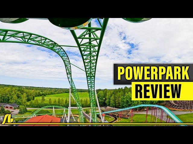 POWERPARK Review & The BEST Gerstlauer Infinity "Junker;" Finland's Largest Amusement Resort!