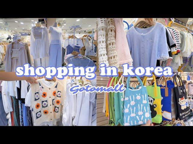 shopping in korea vlog  gotomall underground shopping center ️ Korean fashion haul