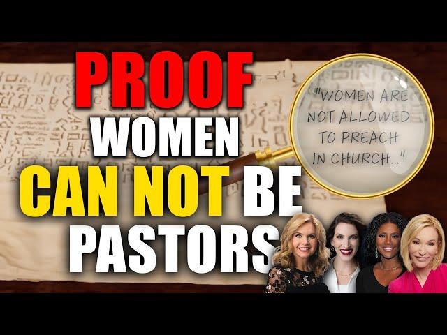 PROOF Women CAN'T be pastors or preach IN CHURCH | Christian Reaction