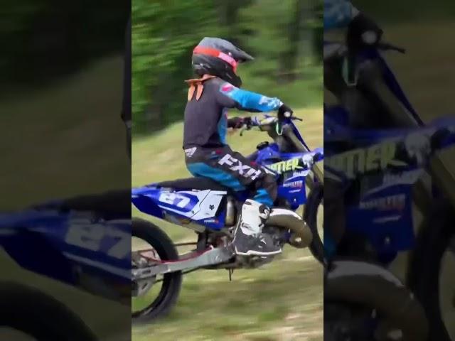 Devin Chartier #Yamaha #YZ125 #Hillclimb 1st Place 125cc Class 2024 Gunstock #Laconia #BikeWeek