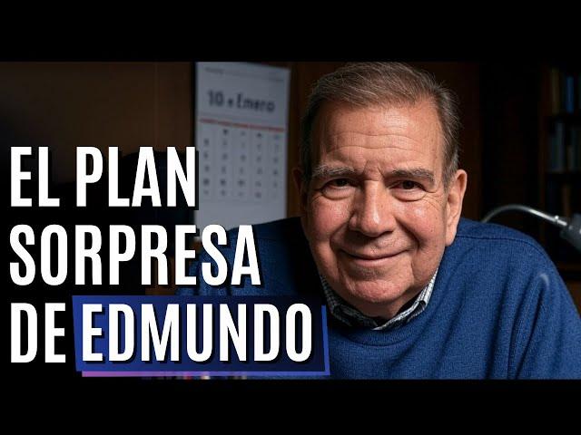 Edmundo González: “Tengo un plan sorpresa”