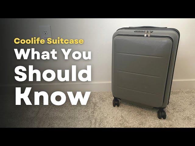 Coolife Luggage Review (Amazon Luggage Review)