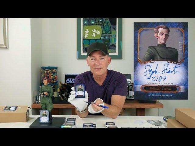 Topps Star Wars Masterwork Signing - Stephen Stanton
