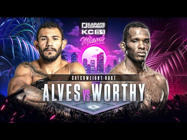 Karate Combat | Rafael Alves vs Khama Worthy | FULL FIGHT