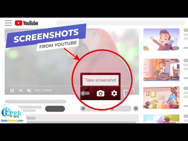 How to Easily Capture an Image from YouTube Video | Take Screenshot [HD]