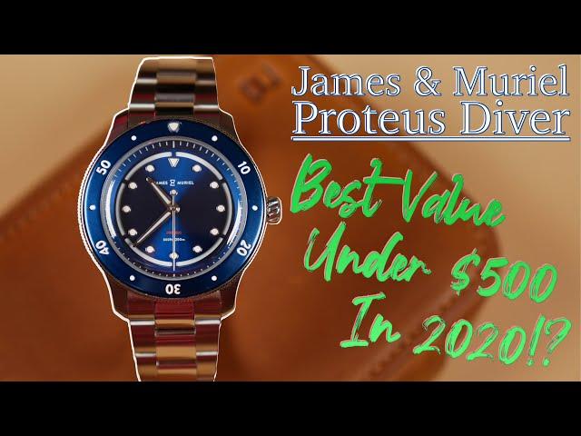 James & Muriel Proteus Diver Watch Review | Best Value Under $500 in 2020!? | Take Time
