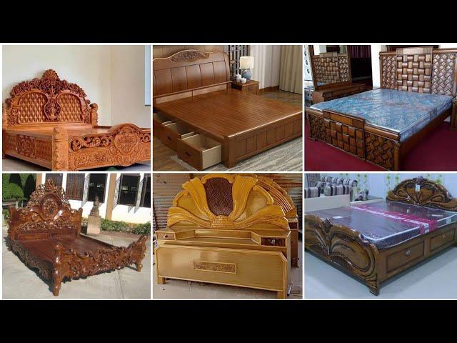 100+ New Fashioned and Latest Wooden Bed Designs||Modern Double Bed Designs||Bed Designs 2024