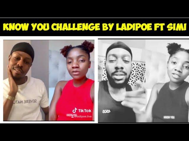 Best Know You Challenge By Ladipoe ft. Simi
