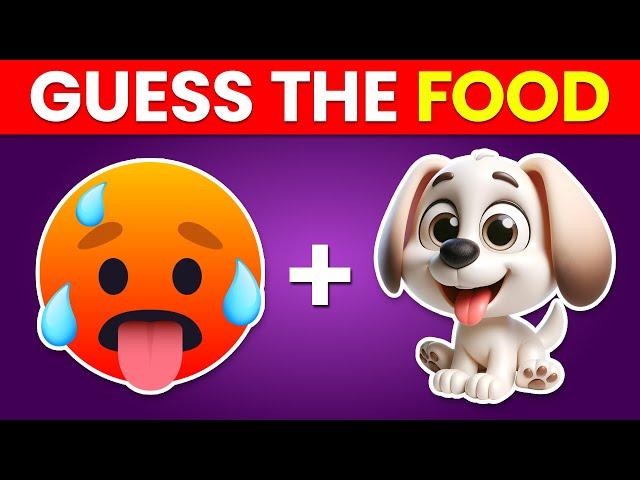 Guess the FOOD by Emoji?  Emoji Quiz