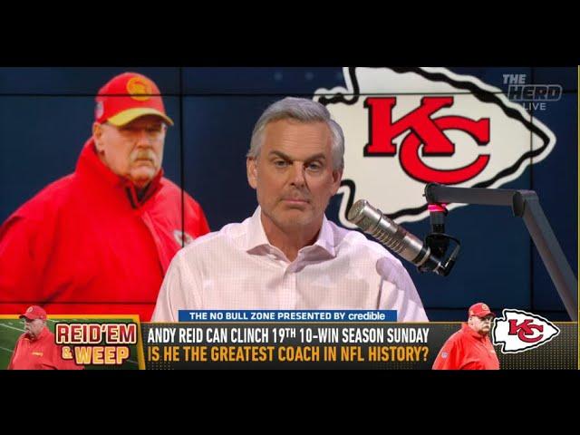 THE HERD | Colin Cowherd PRAISES Andy Reid, He Is One Of The GREATEST Coaches Of ALL TIME | Chiefs