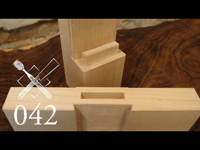 Joint Venture Ep.42:Mortise & tenon with sliding dovetail "Suitsuki sashi shikuchi"(JapaneseJoinery)