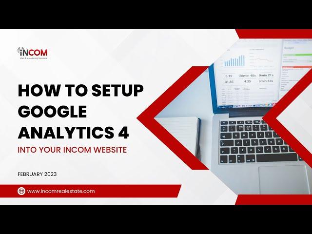 How to setup Google Analytics 4 into your iNCOM Website
