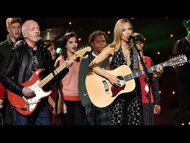 Sheryl Crow, Peter Frampton, Aloe Blacc - "Happy Xmas (War is Over)" - (LIVE, 5 Dec 2015)