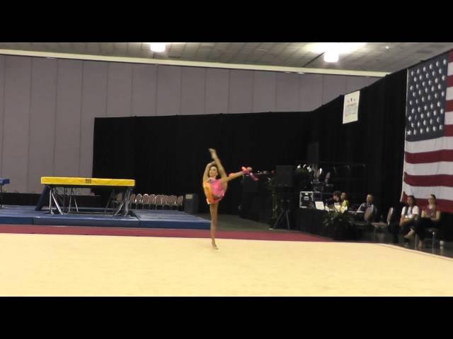 Julia Garbuz - Clubs - 2012 Rhythmic Nationals - Jr Day 2