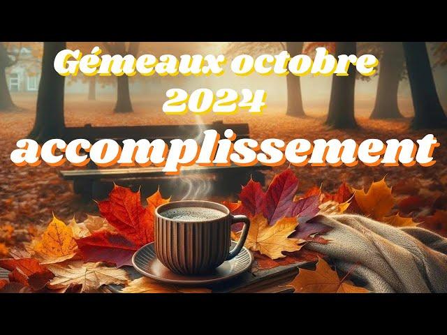 GÉMEAUX OCTOBRE 2024 ️ Prêt(e) à accomplir ton projet ? Voici ce que tu dois savoir ! 