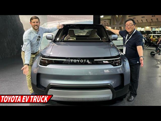 *HANDS ON* Toyota's New EV Pickup Truck and Land Cruiser are entering Uncharted Electrified Waters