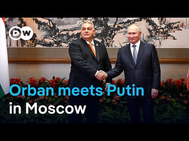 EU leaders criticize Hungarian prime minister for 'peace trip' to Russia | DW News