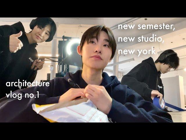 how I prepared for the first week of architecture school [college architecture vlog no.1]