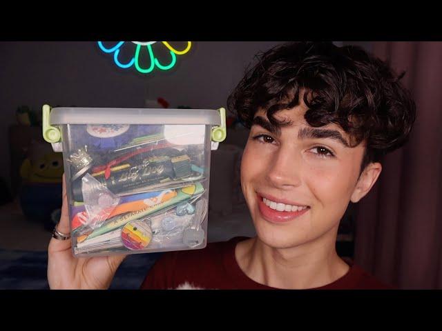 ASMR- What's Inside My Childhood Memory Box 