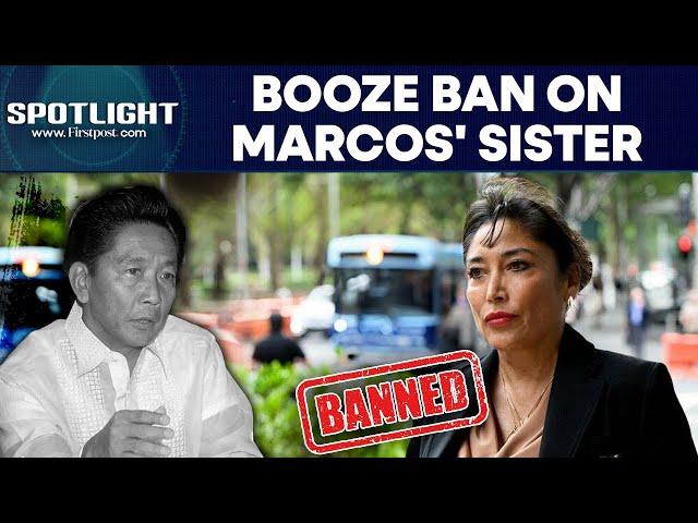 Philippines: Marcos Jr's Step Sister Faces Booze Ban After Ugly Plane Brawl | Firstpost Spotlight