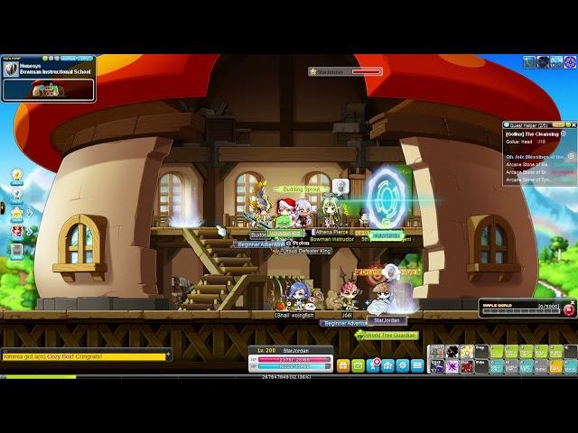 Maplestory New 5th Job Advancement Quest