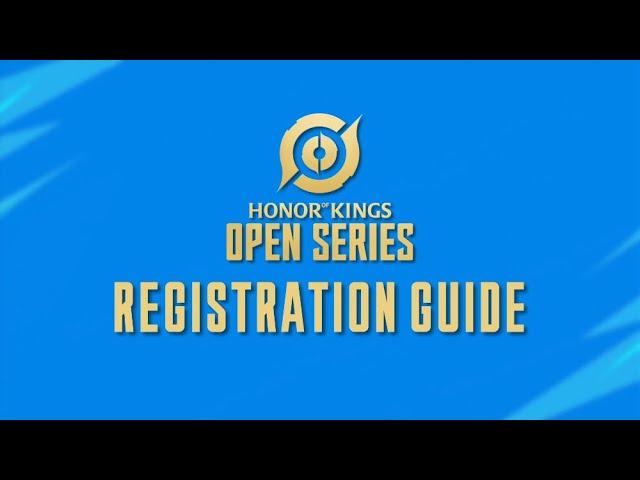 Open Series Split 3 | Registration Guide