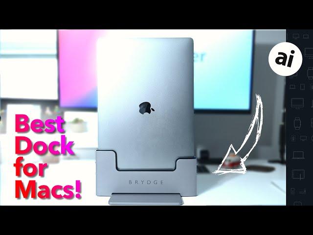 The MOST Advanced Mac Docking Stand! Brydge Vertical Dock!