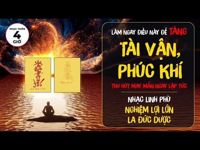 Nhạc Linh Phù TĂNG TÀI VẬN - PHÚC KHÍ, Thu Hút May Mắn NGAY LẬP TỨC