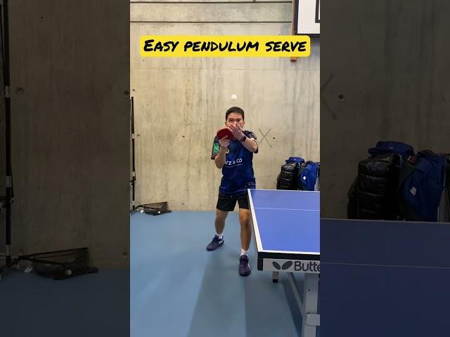 Easy reverse Pendulum serve #moberlyttc #tabletennis #sherwinremata