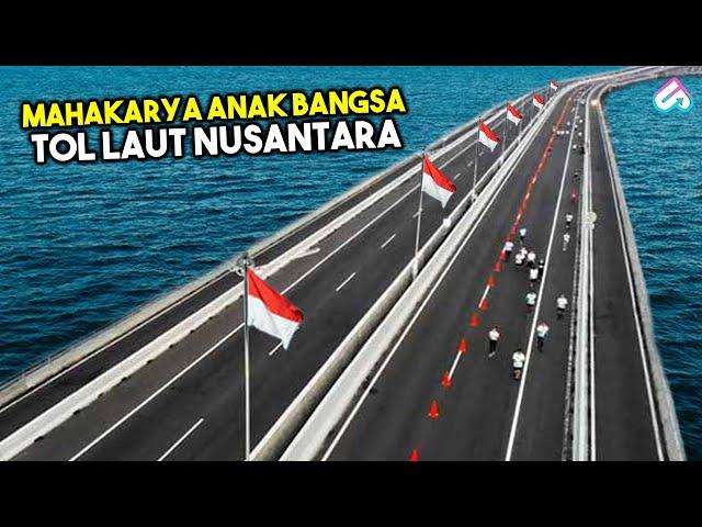 ARSITEK INDONESIA BIKIN TAKJUB DUNIA! Proses Pembuatan Jalan Tol Terpanjang di Atas Laut Nusantara