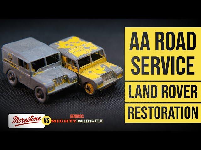 MORESTONE & BENBROS restoration: AA Road Service Land Rover