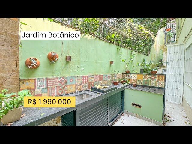 JARDIM BOTÂNICO, APARTAMENTO COM ÁREA EXTERNA E 3 QUARTOS À VENDA EM EXCELENTE LOCALIZAÇÃO.