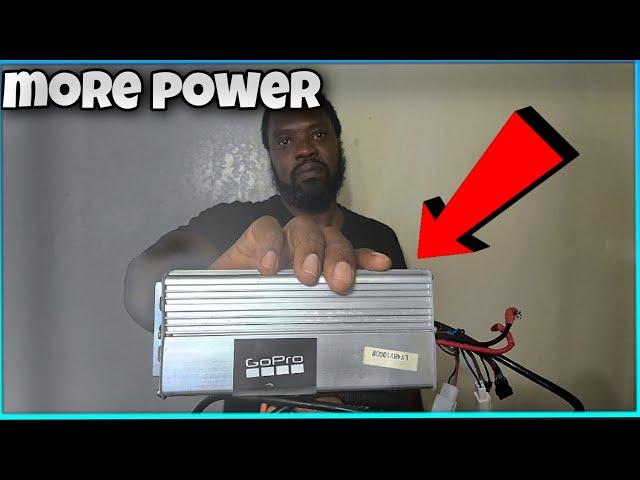 how to modify a basic e-bike controller(MORE POWER)