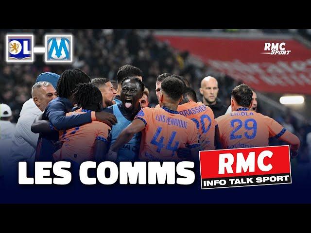 OL 2-3 OM : Les comms' RMC d'un match de dingue