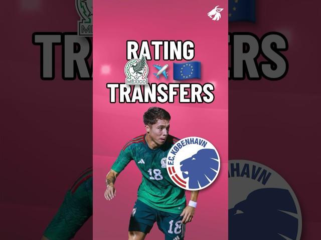 Rating Mexican transfers to Europe ️