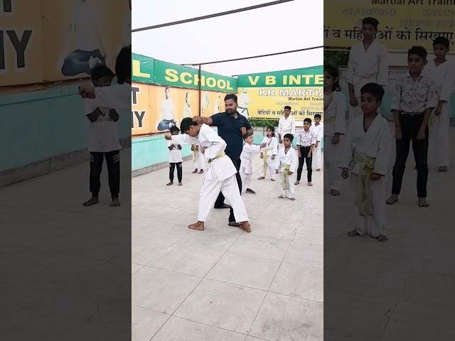 Karate kid ! karate class ! fight ! Krishna sir Karate ! VB Martial art & Yoga Academy #combatsport