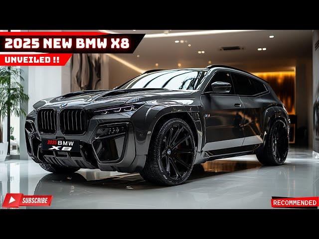 The New 2025 BMW X8: Unveiling the Ultimate Luxury SUV with Unrivaled Performance