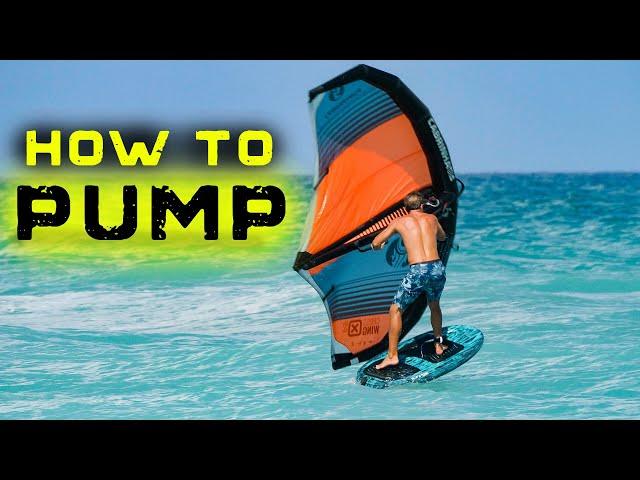 The proper PUMPING technique | Wing Foil