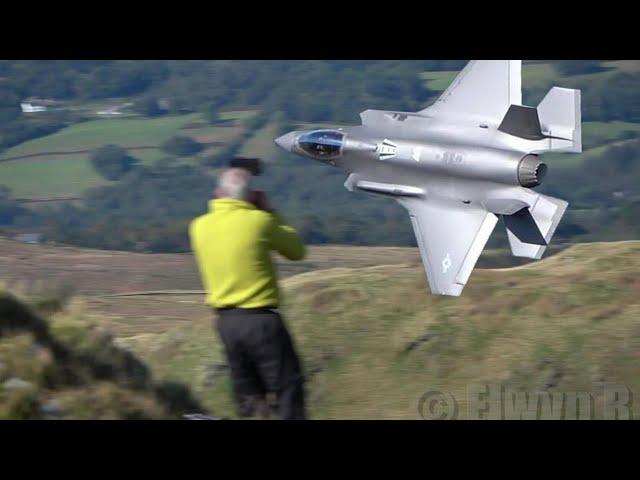 "Thrilling Mach Loop Encounter: F-18s, F16s, F-35s, & More!"