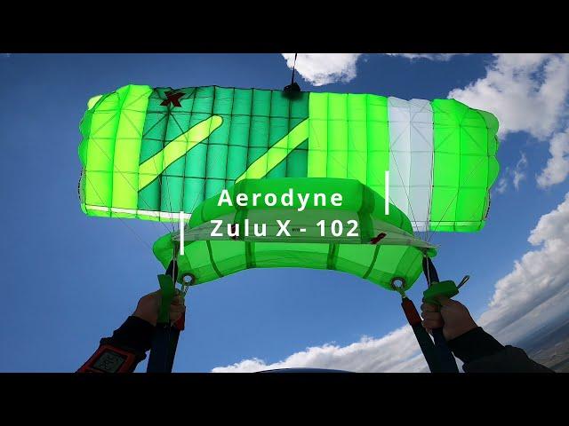 Zulu X canopy from Aerodyne - The Skydiving Therapist