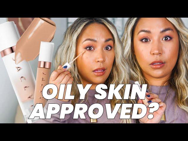 JACLYN COSMETICS BLURRING TINT + PERFECTING CONCEALER REVIEW 2022 | Oily Skin First Impression