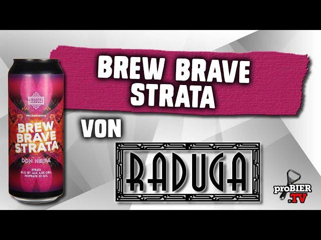 Brew Brave Strata von Raduga | Craft Bier Verkostung #2149