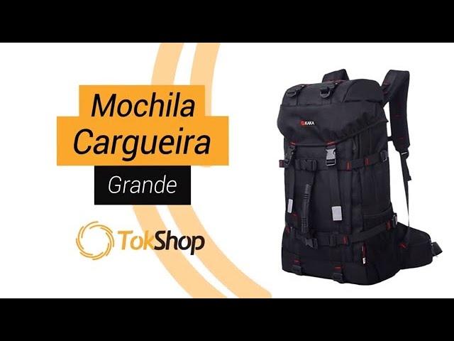 MOCHILA CARGUEIRA GRANDE COM CAPACIDADE DE 55 LITROS - TOKSHOP