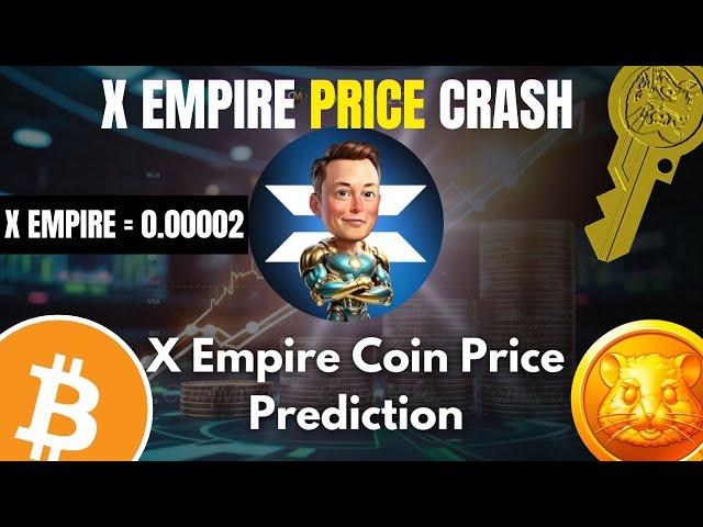 X Empire Price Crash (The Fallout): Bitcoin & Hamster Kombat Price Prediction 2024.